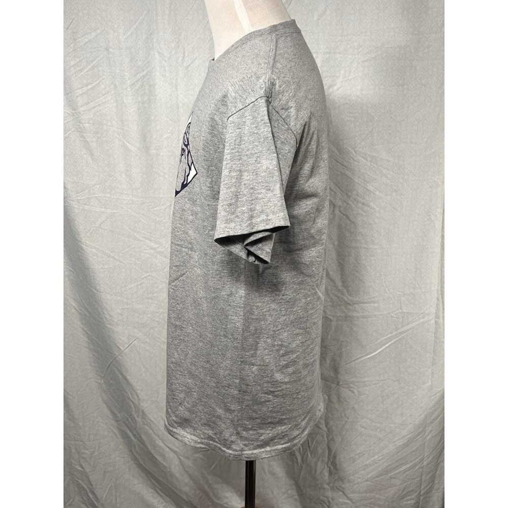 Georgetown Hoyas Defend The District T Shirt Large Gray Football Tee - Picture 5 of 9